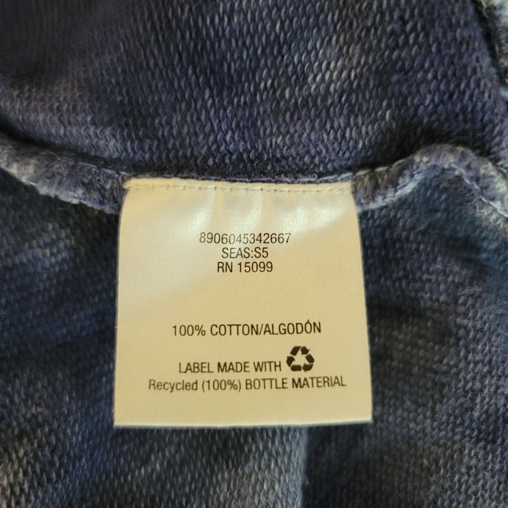 Canyon River Blues Womens Sz L Long Sleeve Tie Dye Terry Sweatshirt Hippie Top - Picture 10 of 11